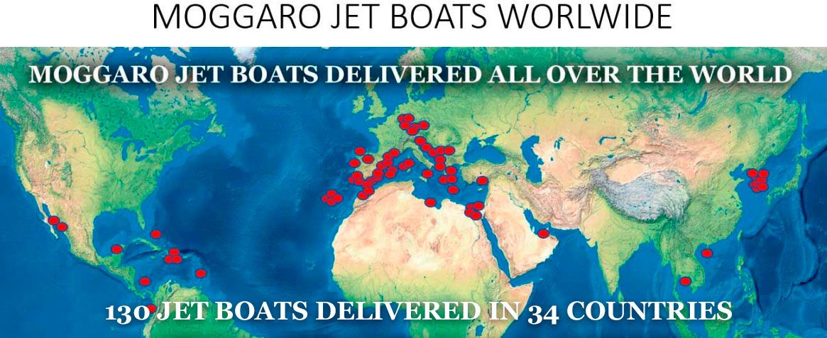 Jet boat Moggaro