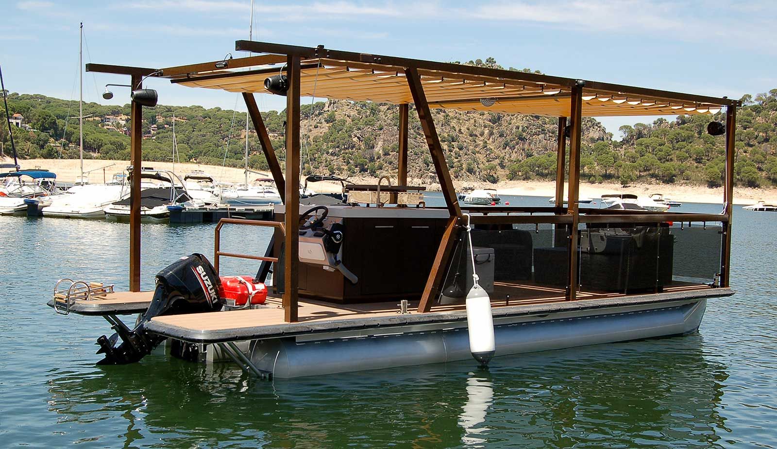 Barco de Recreo Pontona - Moggaro Aluminium Yachts