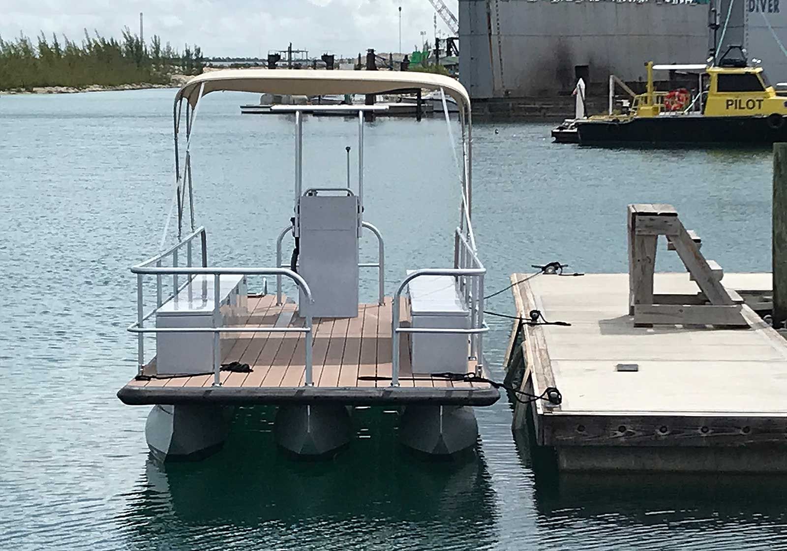 Dive pontoon