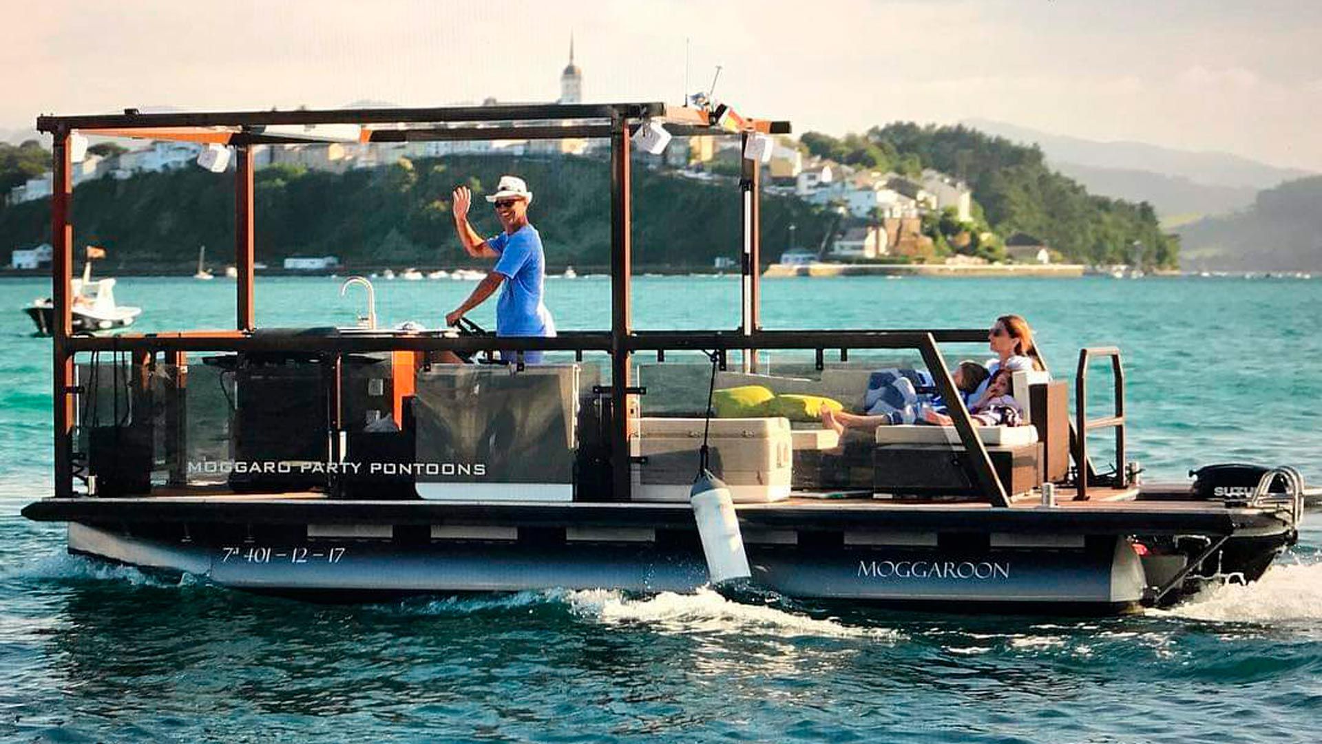 Barco de Recreo Pontona - Moggaro Aluminium Yachts